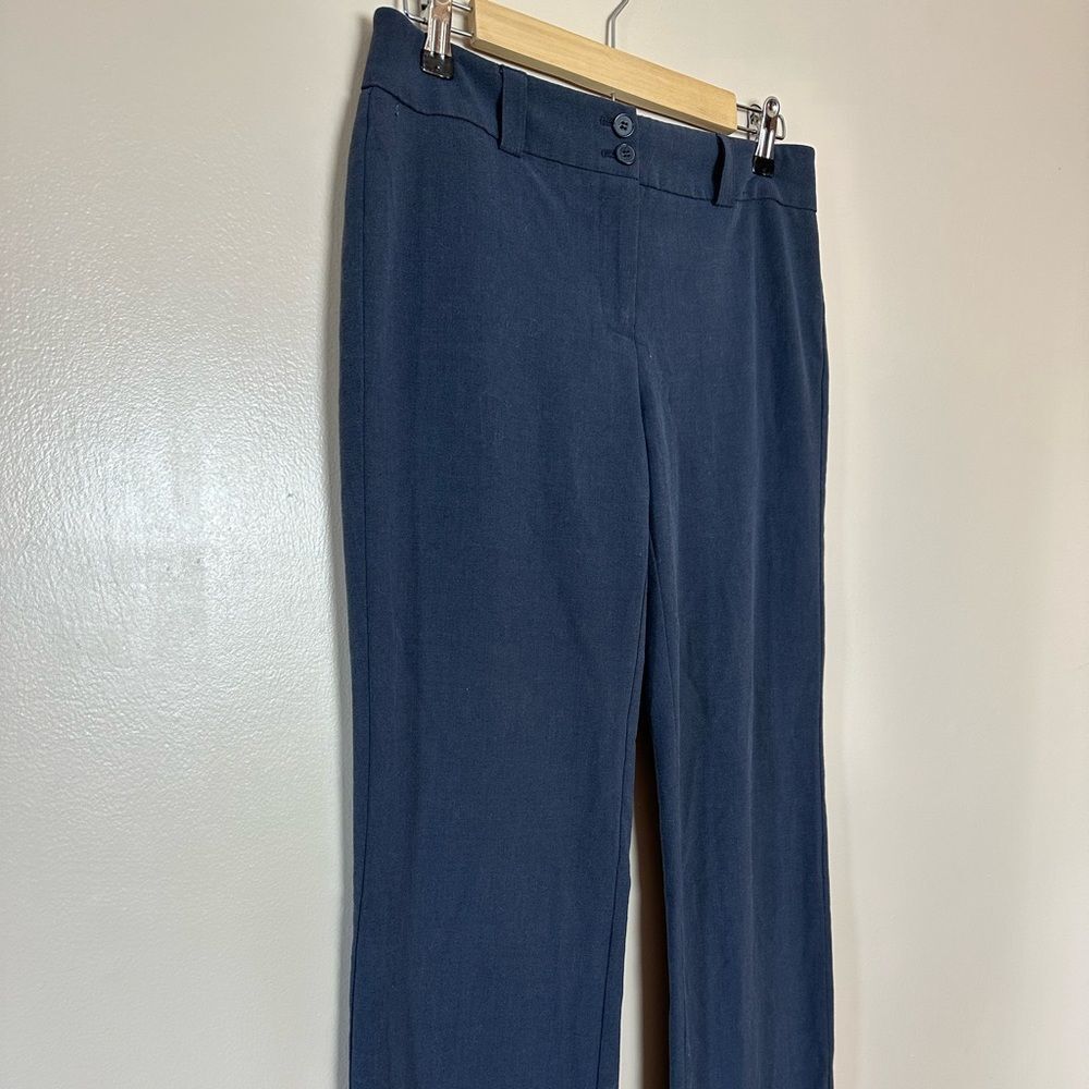 CLEARANCE! Navy NY&Co Basic Trousers Size 4 EUC - Picture 3 of 5